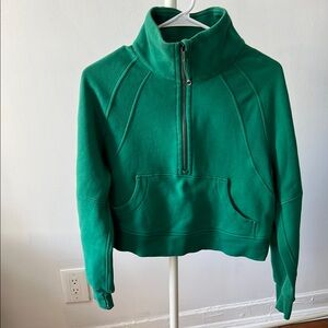 Lululemon Green Women's Half-Zip Pullover size XS/S